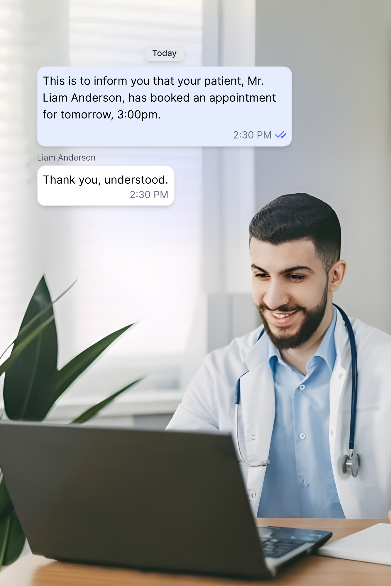 Cortico appointment reminders view