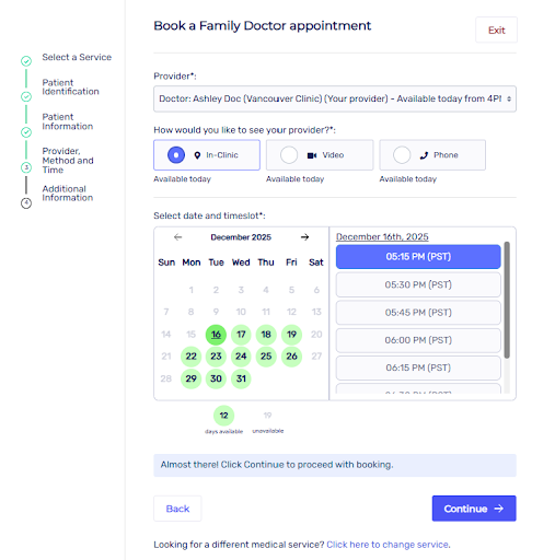 Book a family doctor appointment.png