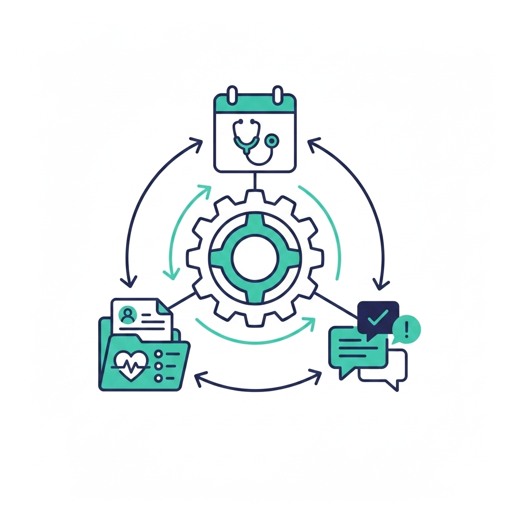 Part of a Connected Specialty Clinic Workflow